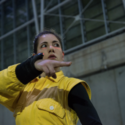 Zona Martiska - Performance - Serra di Borgo Castello - La Mandria - Venaria Reale | ph Klak - stories for artists