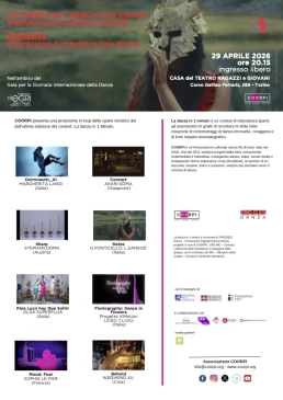 GMD 2026 Programma di sala